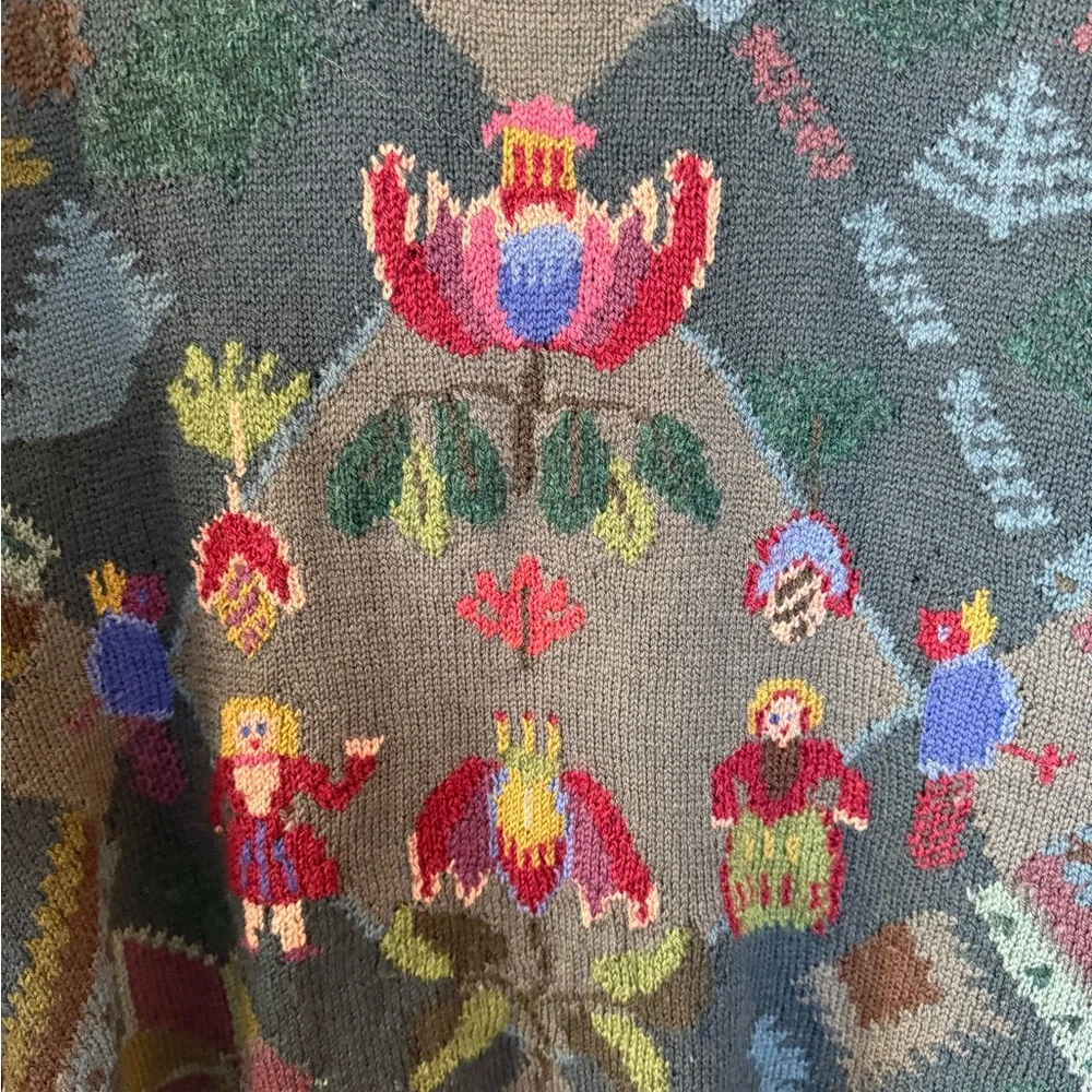 Vintage Wool Knit Cardigan - Picture 7 of 7